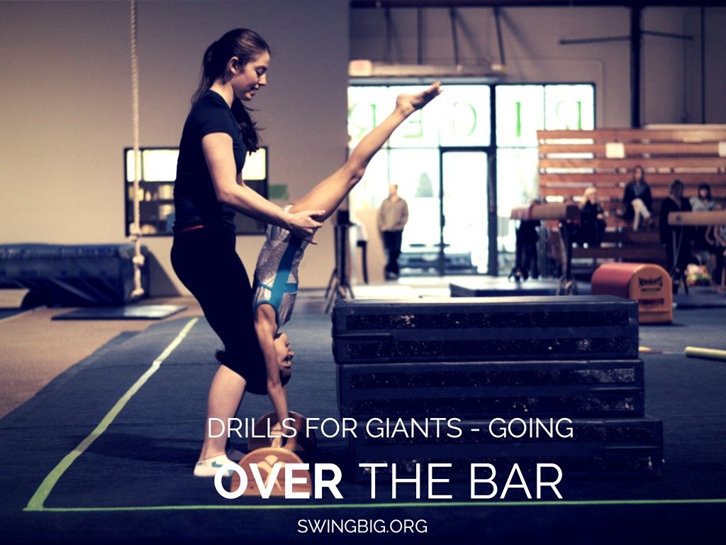Drills for giants - going over the top of the bar