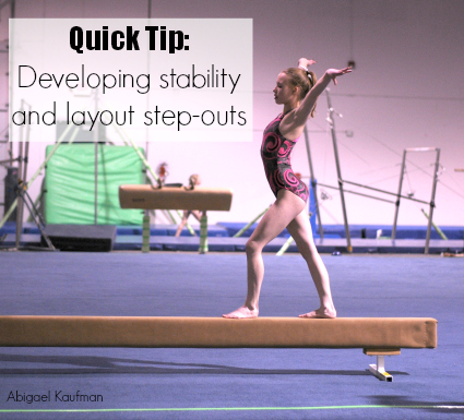 developing layout step outs