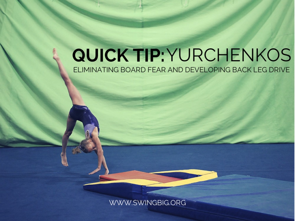 Quick Tip Eliminating Board Fear and Developing the Back Leg