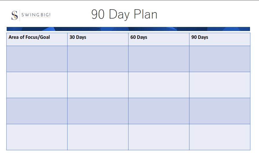 90 Day Plan